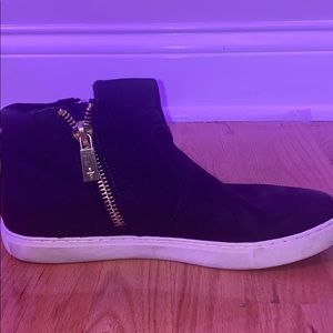 Black kenneth cole high tops